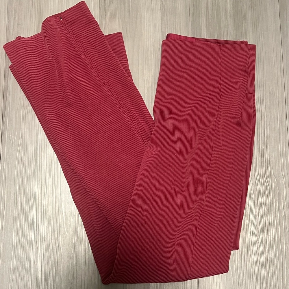 Lululemon Red Flare Pants